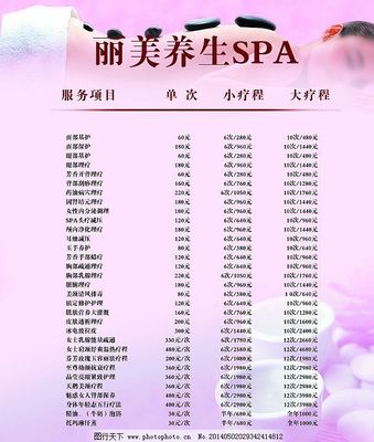 精致生活，煥發新生 XX美容SPA價格表與精選美容產品推薦